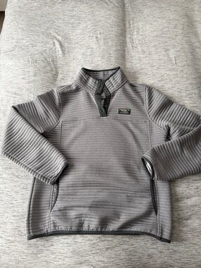 LL Bean Airlight Pullover in grey
